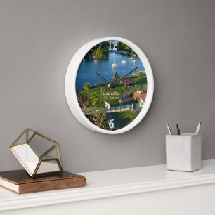 Horloge Castries Sainte-Lucie Caraïbes