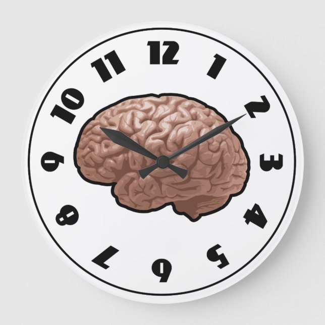 Horloge cérébrale humaine (Recto)