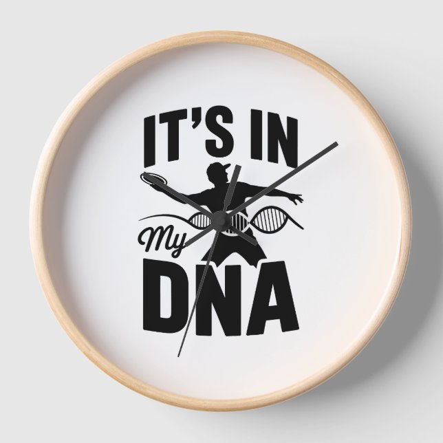 Horloge C'est dans My Dna Disk Golf (Recto)