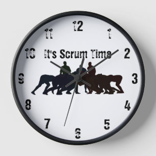 Horloge C'est l'horloge murale de Scrum Time