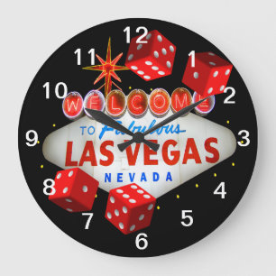 Horloge chanceuse de Las Vegas