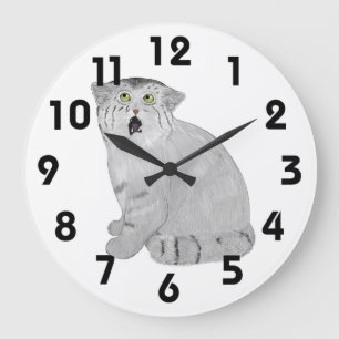 Horloge Chat de Pallas