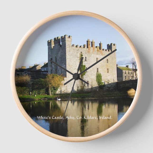 Horloge Château médiéval irlandais, Athy, Co. Kildare Irla (Recto)