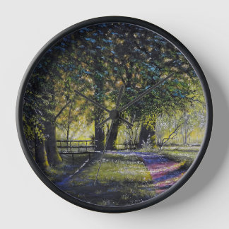 Horloge "Chemin à travers la campagne"