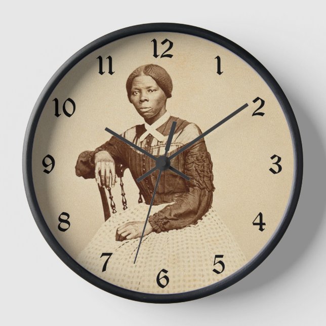 Horloge Chemin de fer abolitionniste Harriet Tubman (Recto)