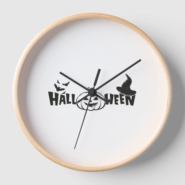 Horloge Chemise Halloween, Chemise Halloween drôle (Recto)