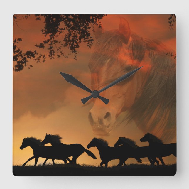 Horloge Cheval Forever Gratuite (Recto)