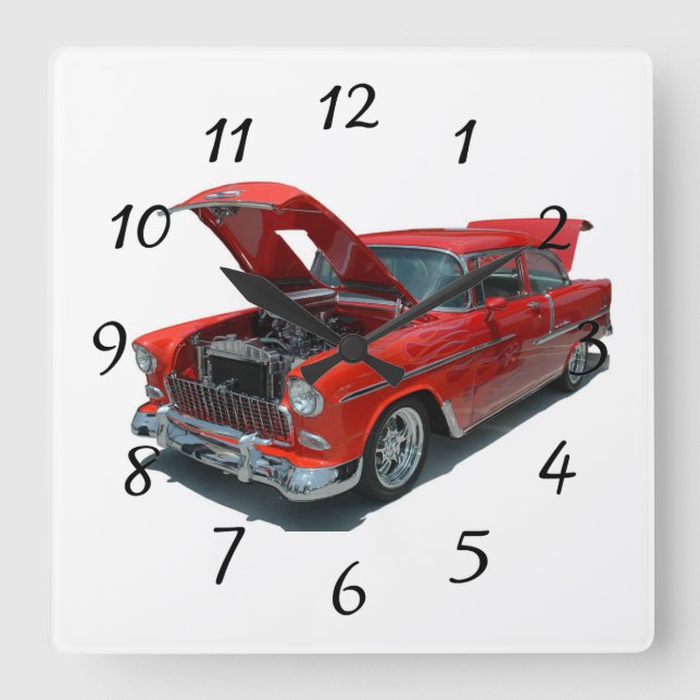 Horloge Chevrolet Belair classique des années 1950 (Recto)