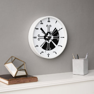 Horloge Chiffres maya - Hunab Ku