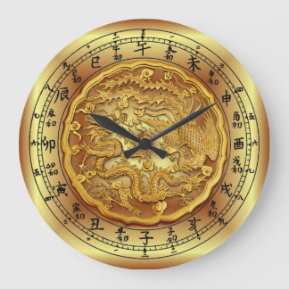 Horloge chinoise de dragon ~ Dragon et Phoenix ~