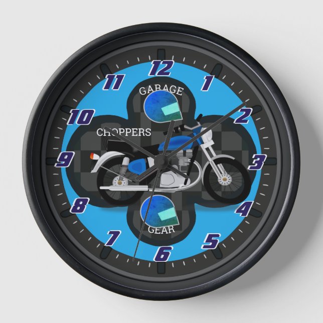 Horloge Choppers Garage (Recto)