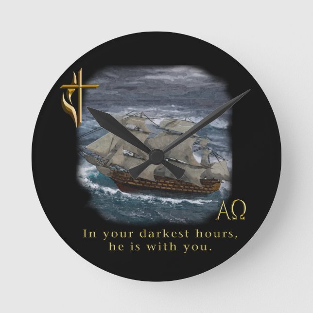 Horloge chrétienne (Recto)