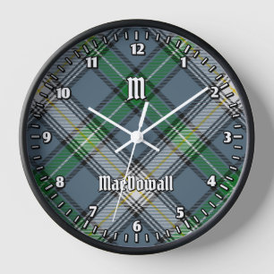 Horloge Clan MacDowall Tartan