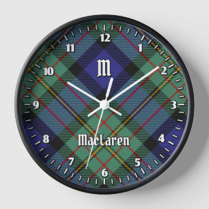 Horloge Clan MacLaren Tartan
