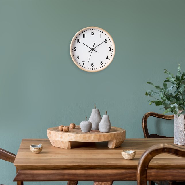 Horloge Classic School Bold Numéros Wall (Créateur téléchargé)