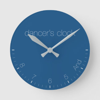 Horloge classique Bleu