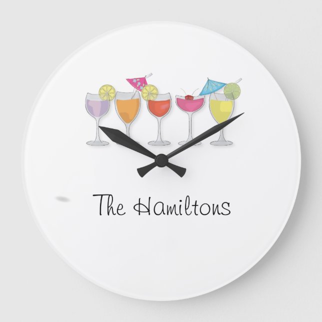 horloge cocktail (Recto)