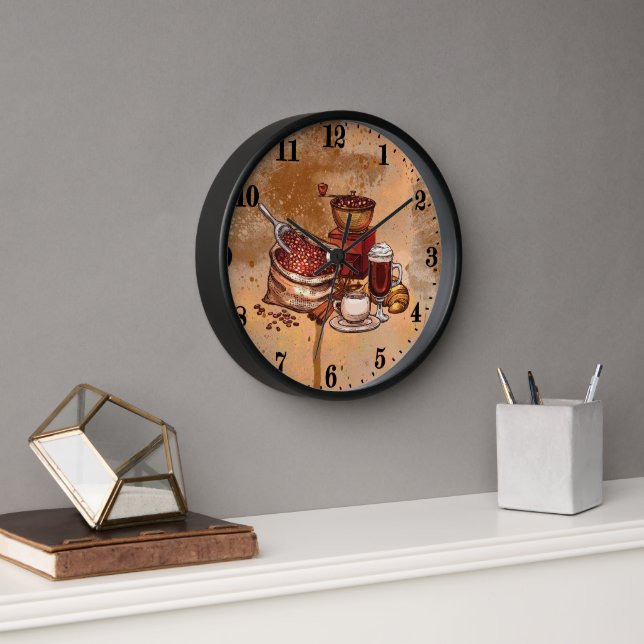 Horloge coffee (Bureau)