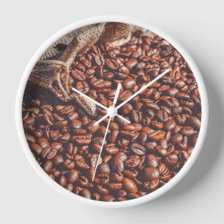 Horloge Coffee Bean