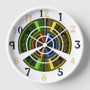 Horloge Coloré traditionnel URBAN X Icon Design
