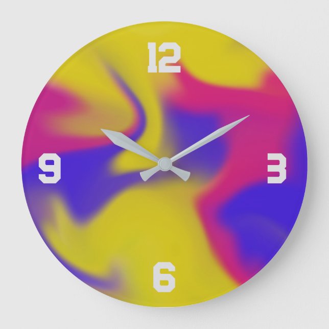 Horloge colorée (Recto)