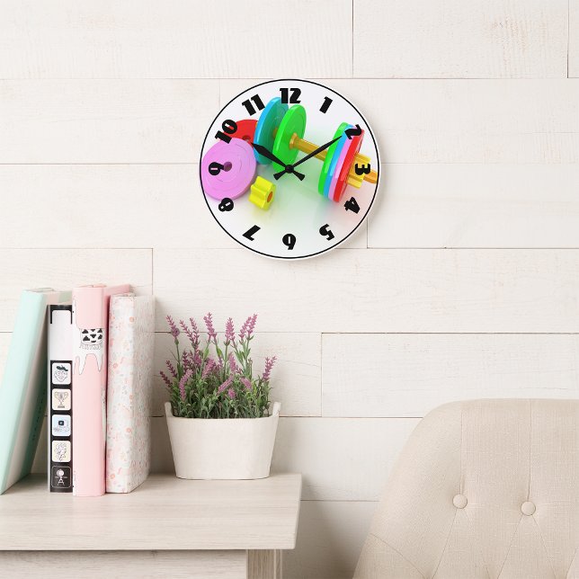 Horloge colorée des cloches (Créateur téléchargé)