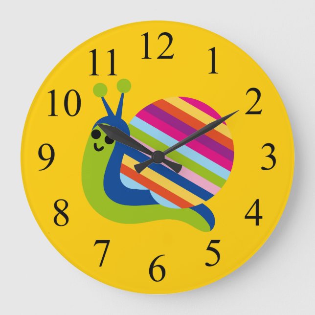 Horloge Colorée pour Enfants (Recto)
