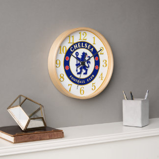 Horloge Conception de cadran mural décoratif Chelsea FC –