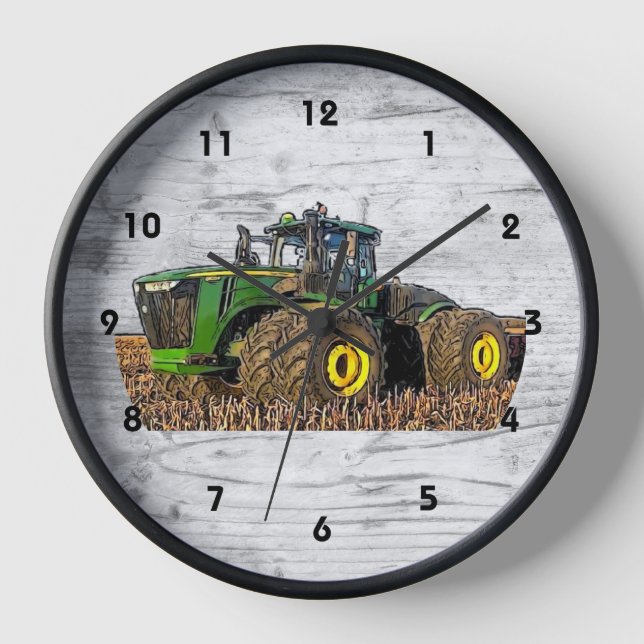 Horloge Cool de l'équipement de tracteur agricole (Recto)