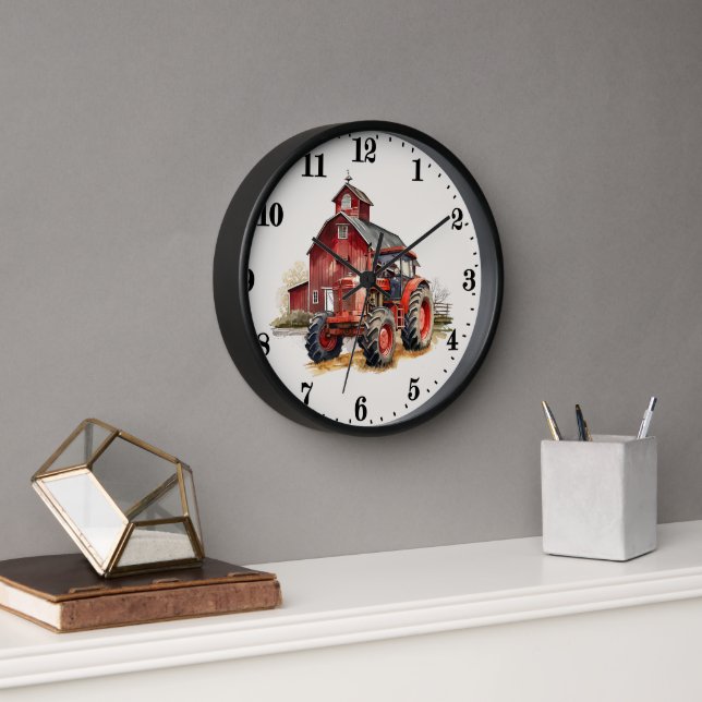 Horloge Cool Pays fourgonnette tracteur (Bureau)
