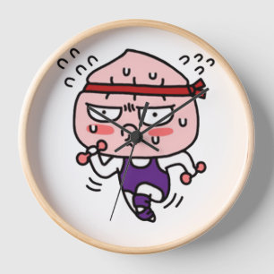 Horloge Corps d'Apeach en été