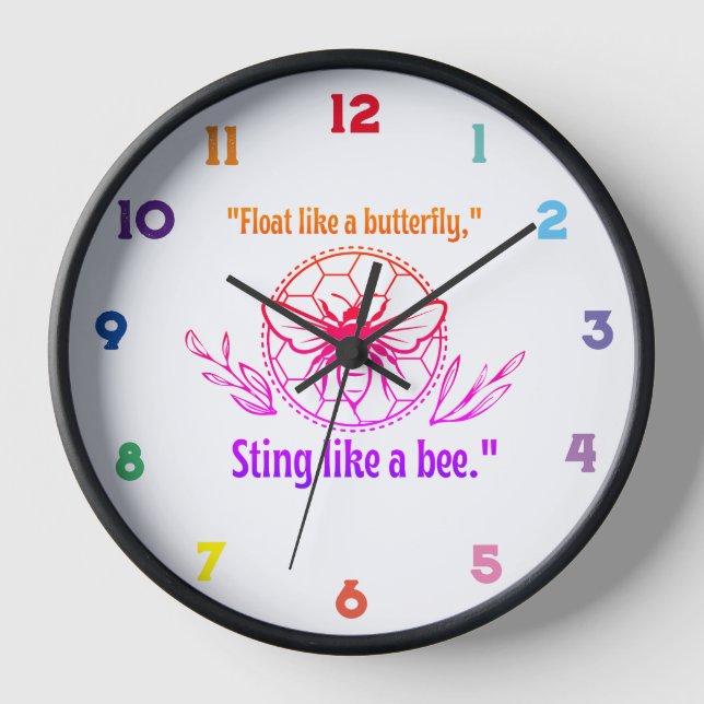 Horloge couleur abeille (Recto)