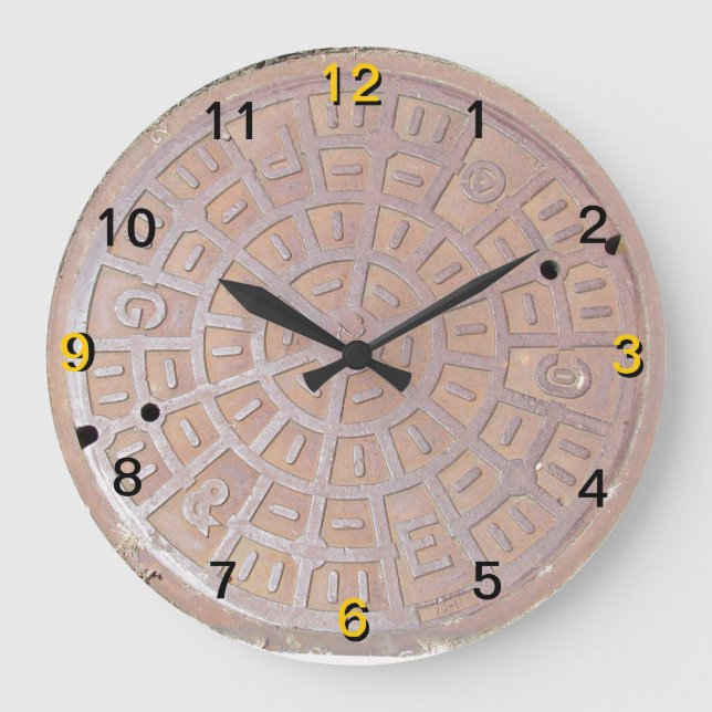 Horloge - Couvercle (Recto)