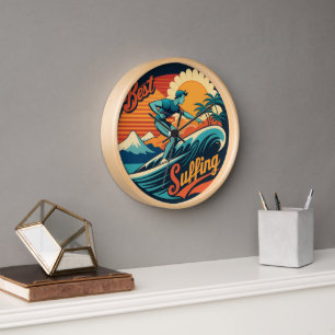 Horloge créez votre état d'esprit positif pour l'avenir