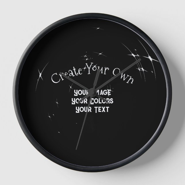 Horloge Créez votre propre (Recto)