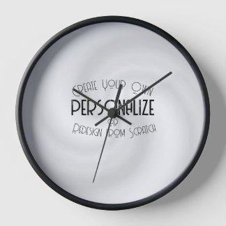 Horloge Créez votre propre conception personnalisée