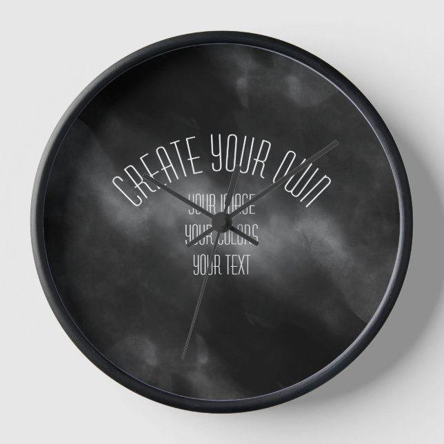 Horloge Créez votre propre Customisé (Recto)