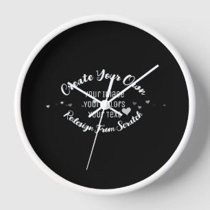Horloge Créez votre propre image personnalisée