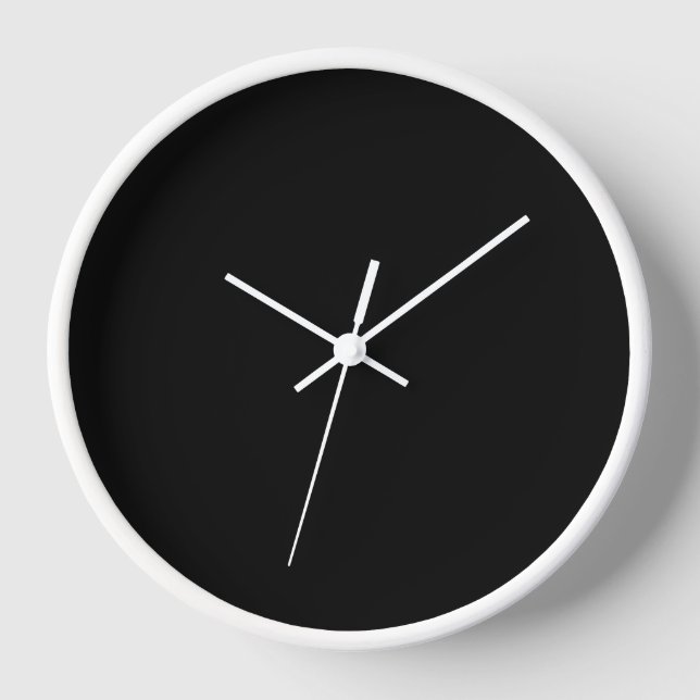 Horloge Créez votre propre image personnalisée (Recto)