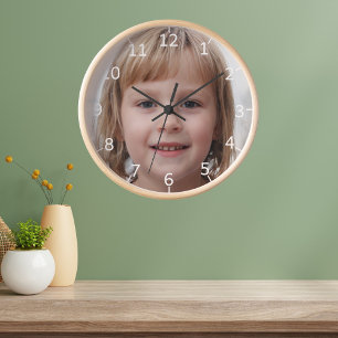 Horloge Créez votre propre photo de famille