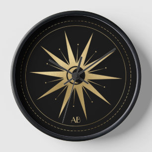 Horloge Créez votre propre Tarot Star Arcane Or