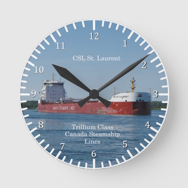 Horloge CSL St Laurent (Recto)