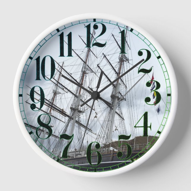 Horloge Cutty Sark Clipper ship (Recto)