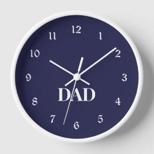 Horloge DAD, cadeau personnalisé,