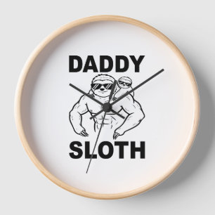 Horloge Daddy Sloth