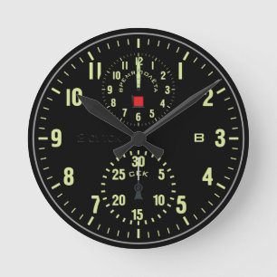 Horloge d'aéronef