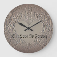 Horloge d'amour mariage et perpétuelle