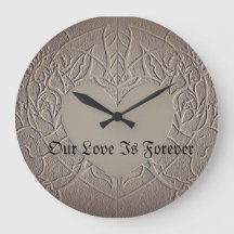 Horloge d'amour mariage et perpétuelle
