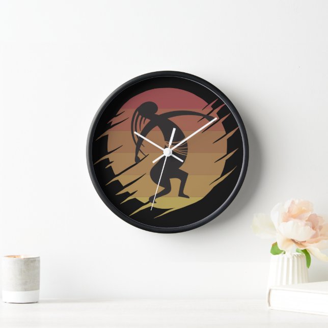 Horloge Danse du Sud-Ouest Kokopelli (Maison)