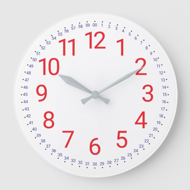 Horloge d'apprentissage (Recto)